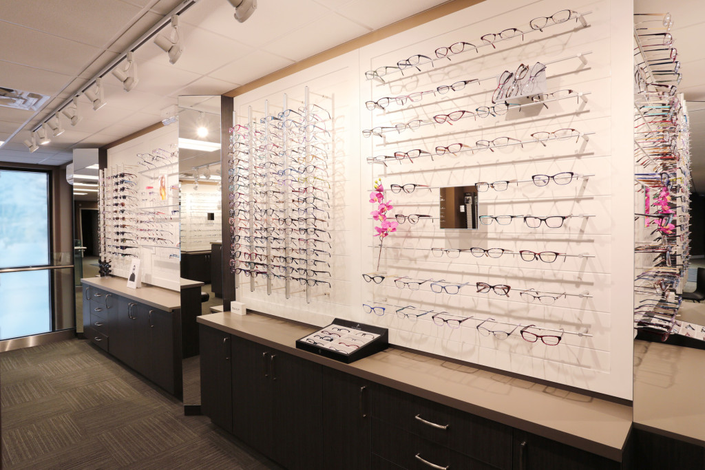 Optometrists on Colborne downstairs dispensary