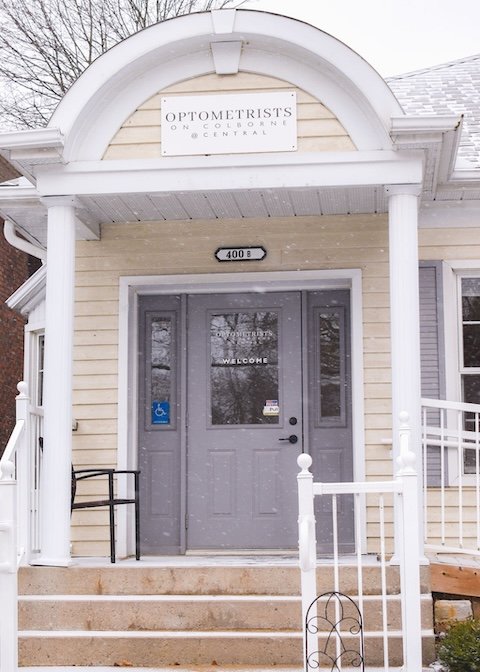 Steps to the front door